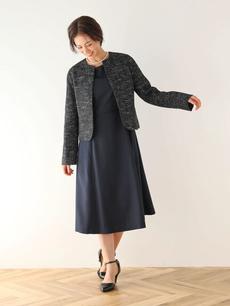 ef-de フィット&フレアワンピース ef-de フィット&フレアワンピース